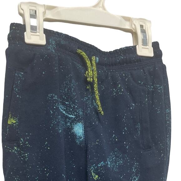 New Cat & Jack Size 3T PolyCotton Splattered Drawstring Waist Jogger Pants - Picture 2 of 4